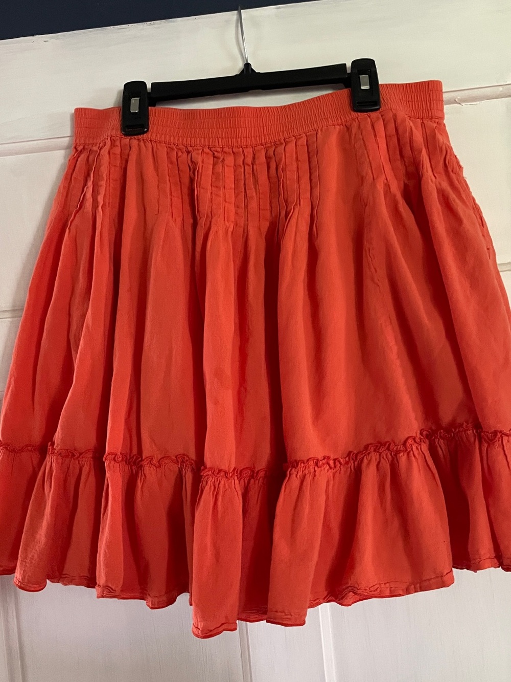 Gap cotton Women's Coral Tiered Casual Skirt